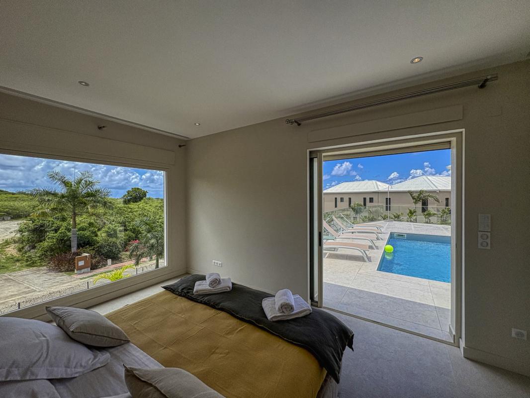 36.Location villa piscine vue mer Saint François Guadeloupe_Chambre 4